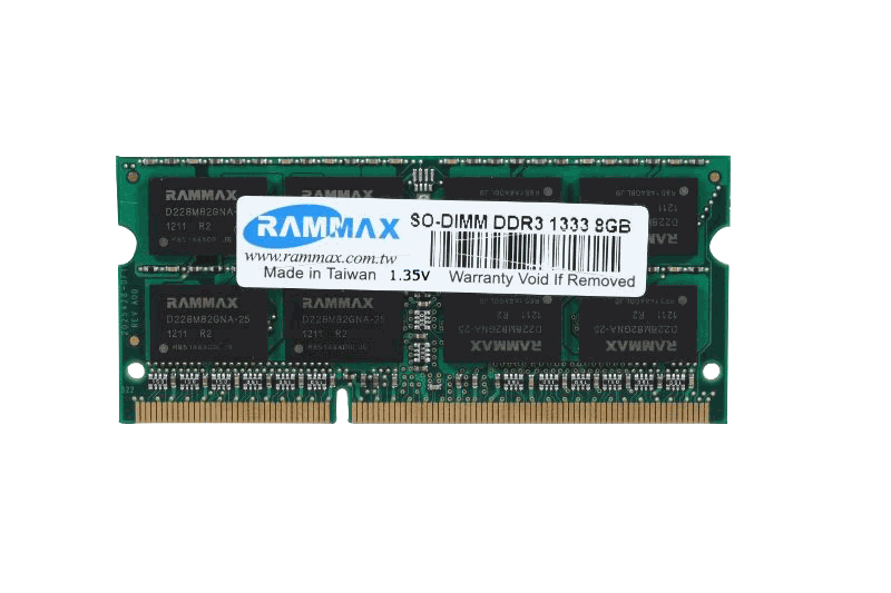 RAMMAX DDR3 1333MHz 8GBL SO-DIMM RAM